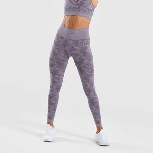 Gymshark purple camo